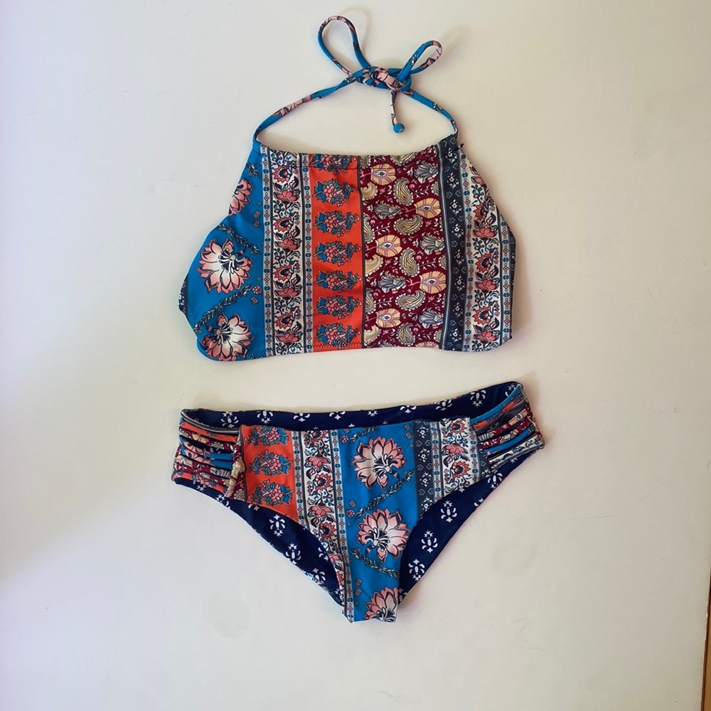 Bohemian Halter Style Bikini